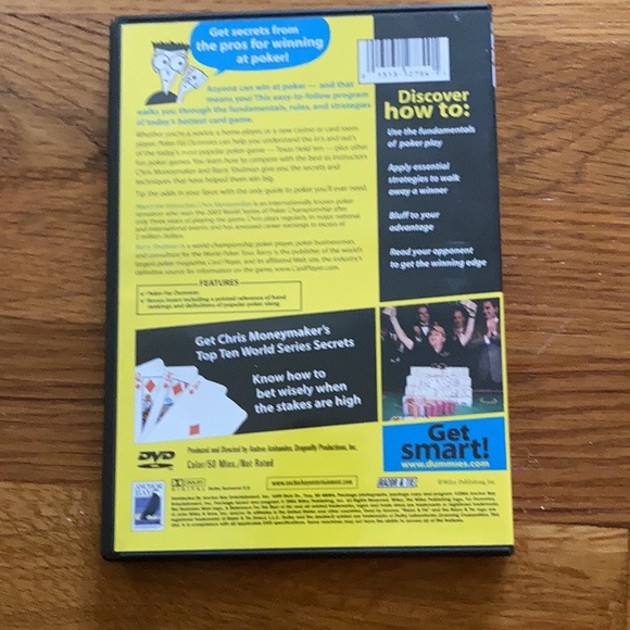 Poker for Dummies DVD - Picture 2 of 6